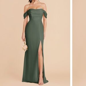 Birdy Grey Eucalyptus Chiffon Mira Dress